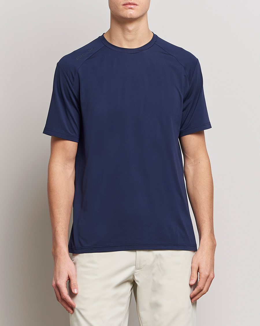 Homme | T-shirts | RLX Ralph Lauren | Airflow Crew Neck T-Shirt Refined Navy