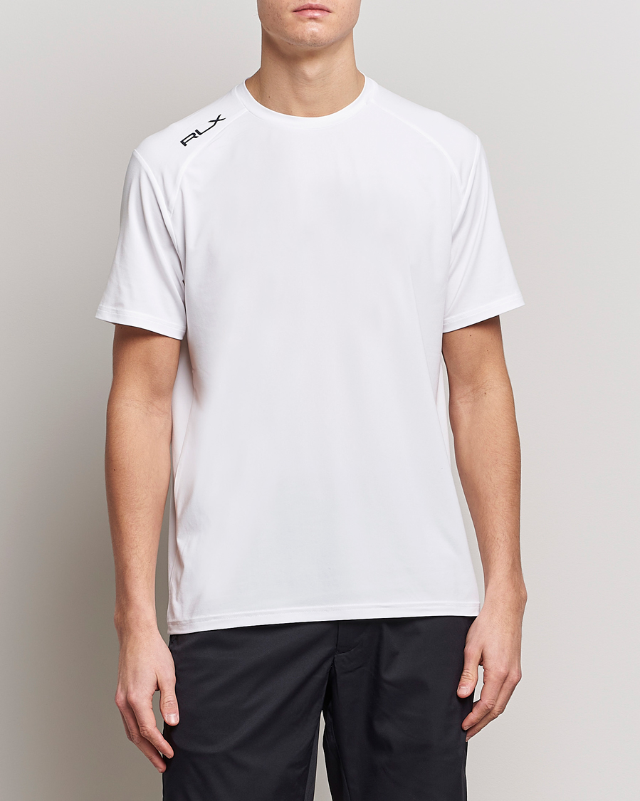 Homme | T-shirts | RLX Ralph Lauren | Airflow Crew Neck T-Shirt Ceramic White
