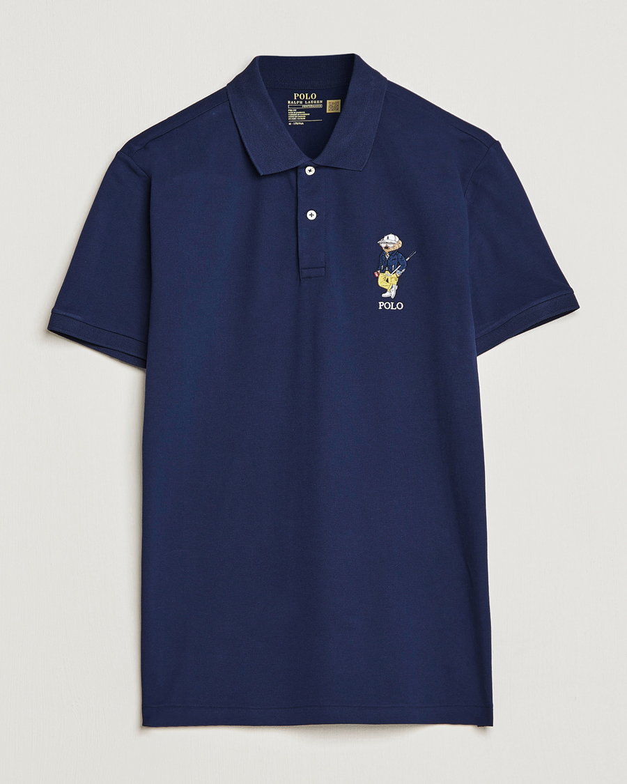 Homme | Polos | Polo Ralph Lauren Golf | Performance Bear Stretch Polo Refined Navy