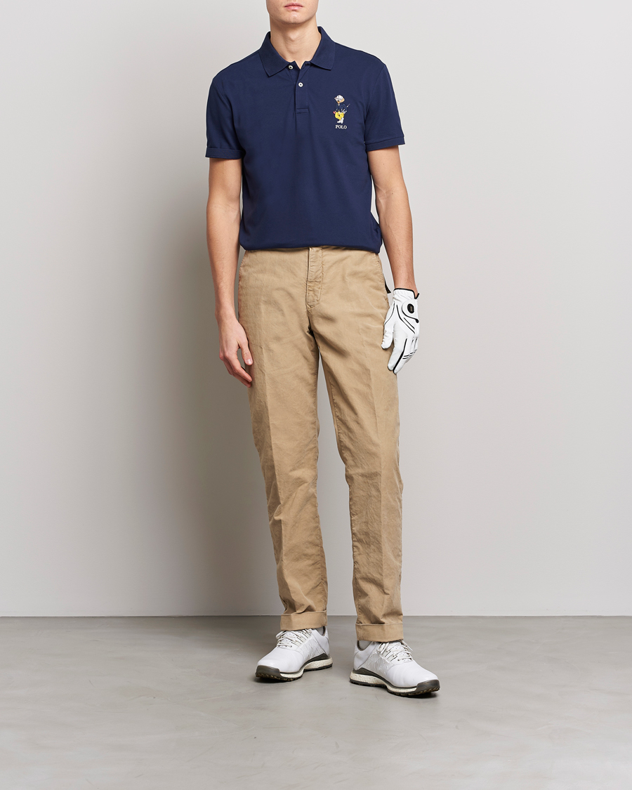 Homme | Polos | Polo Ralph Lauren Golf | Performance Bear Stretch Polo Refined Navy