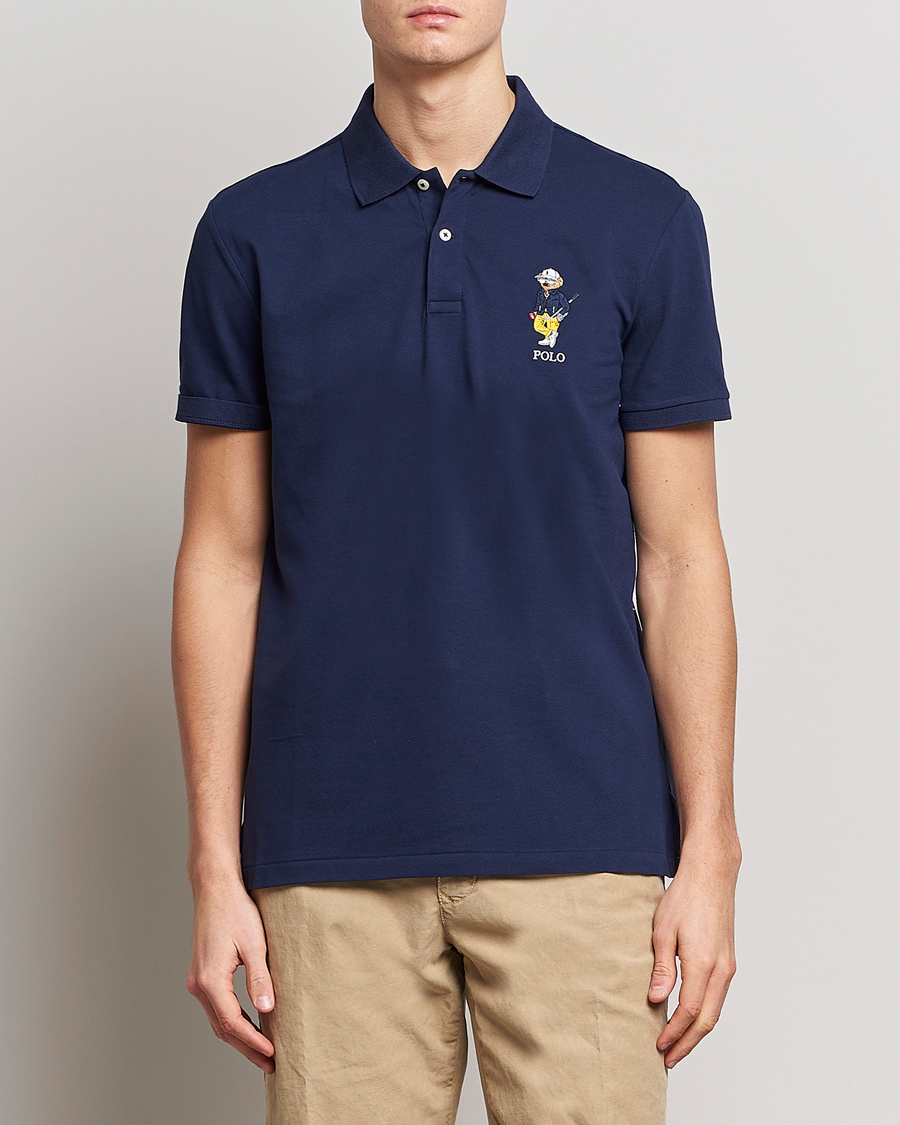 Homme | Polos | Polo Ralph Lauren Golf | Performance Bear Stretch Polo Refined Navy
