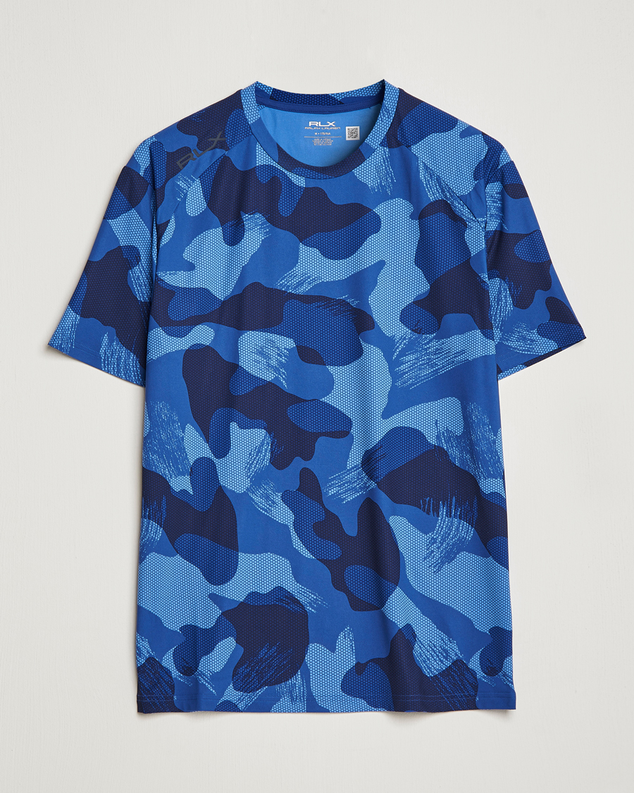 Homme | T-shirts | RLX Ralph Lauren | Airflow Performance T-Shirt Royal Navy Camo