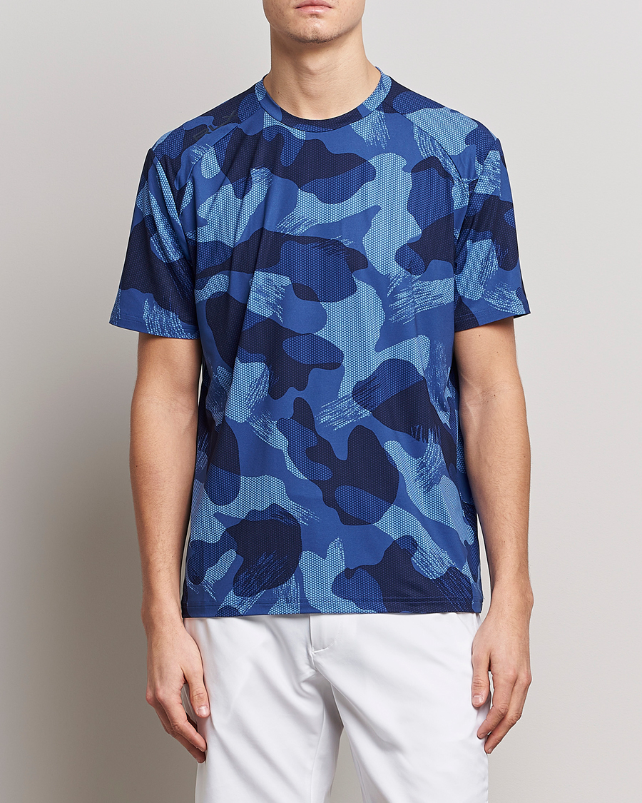 Homme | T-shirts | RLX Ralph Lauren | Airflow Performance T-Shirt Royal Navy Camo