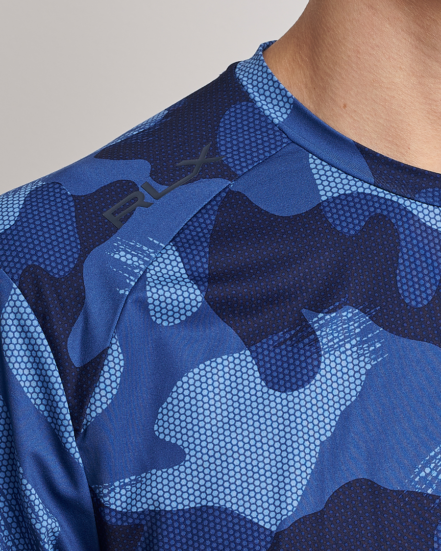 Homme | T-shirts | RLX Ralph Lauren | Airflow Performance T-Shirt Royal Navy Camo