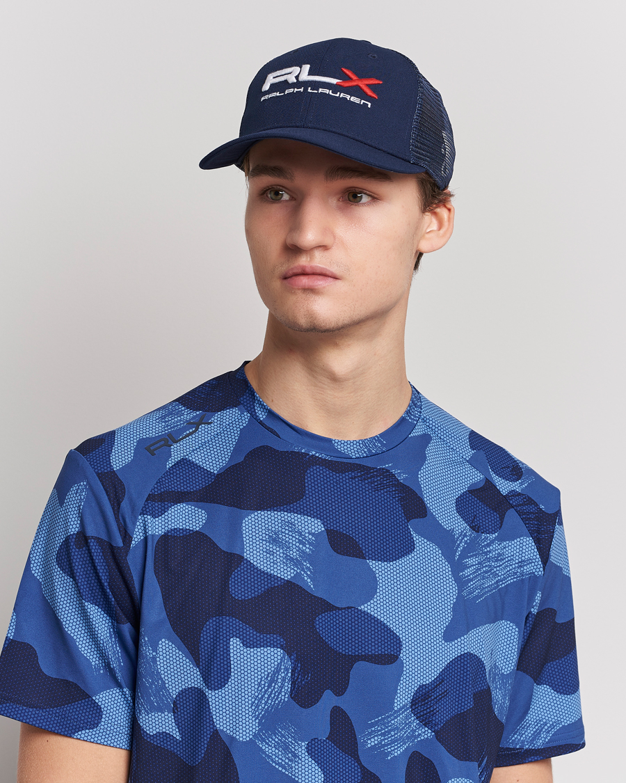 Homme | RLX Ralph Lauren Golf Trucker Cap French Navy | RLX Ralph Lauren | Golf Trucker Cap French Navy