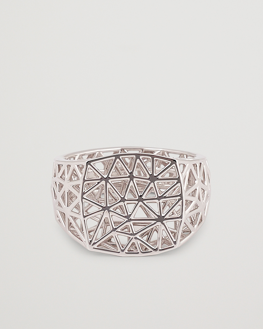 Homme | Tom Wood Mesh Ring Silver | Tom Wood | Mesh Ring Silver