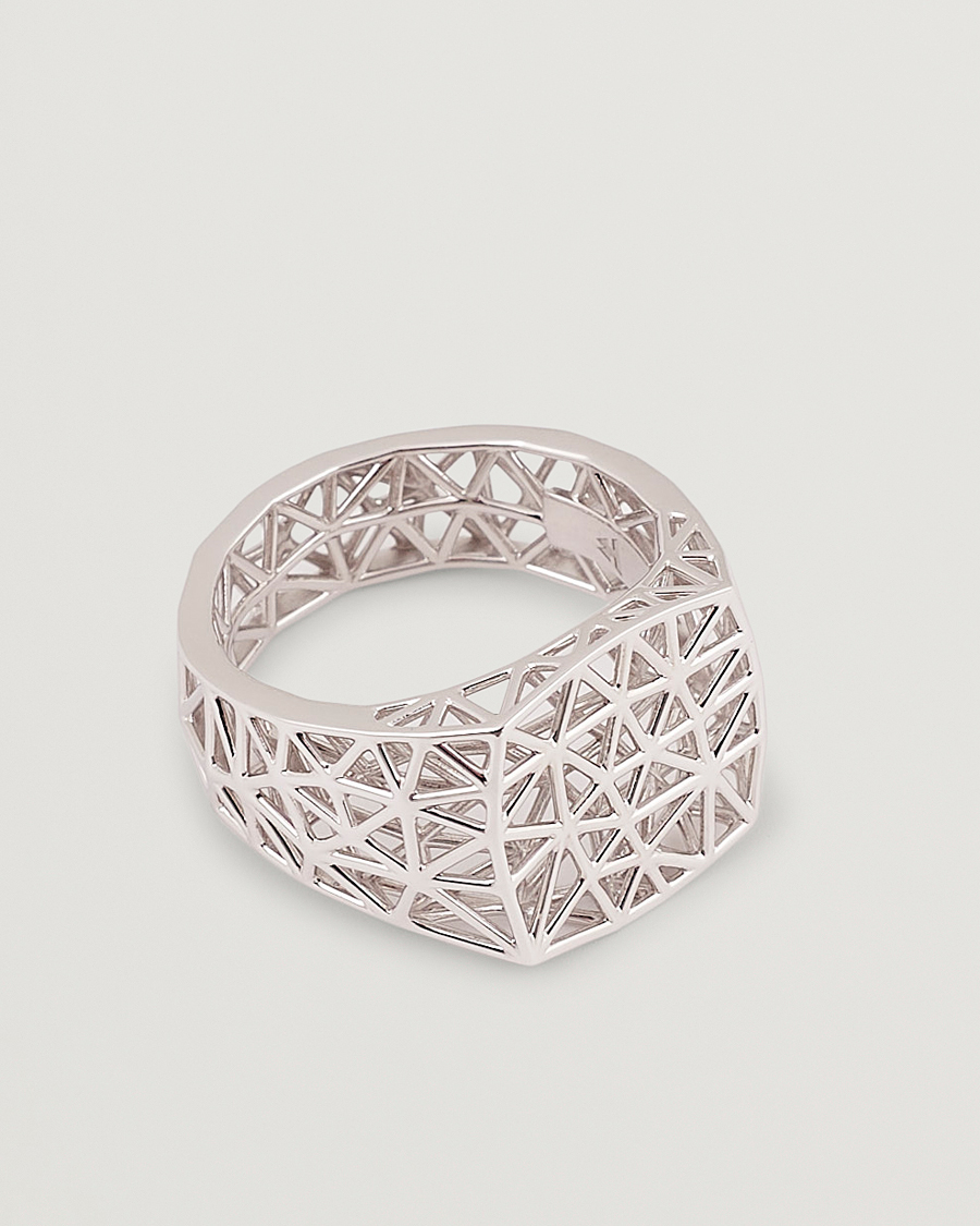 Homme | Tom Wood Mesh Ring Silver | Tom Wood | Mesh Ring Silver