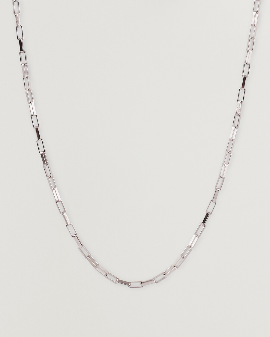 Homme | Tom Wood Billie Chain Necklace Silver | Tom Wood | Billie Chain Necklace Silver