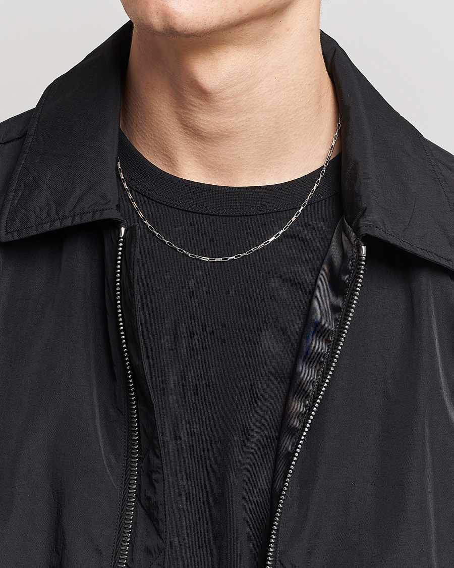 Homme | Tom Wood Billie Chain Necklace Silver | Tom Wood | Billie Chain Necklace Silver