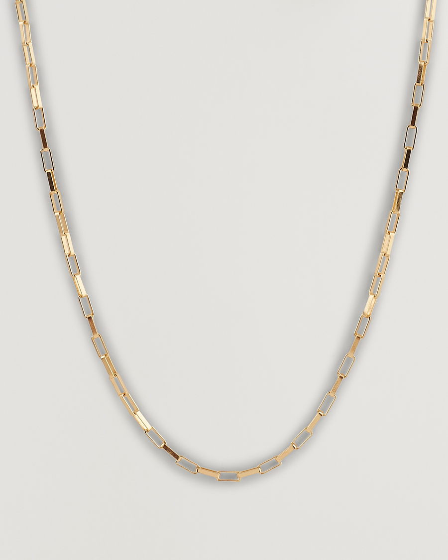 Homme | Tom Wood Billie Chain Necklace Gold | Tom Wood | Billie Chain Necklace Gold