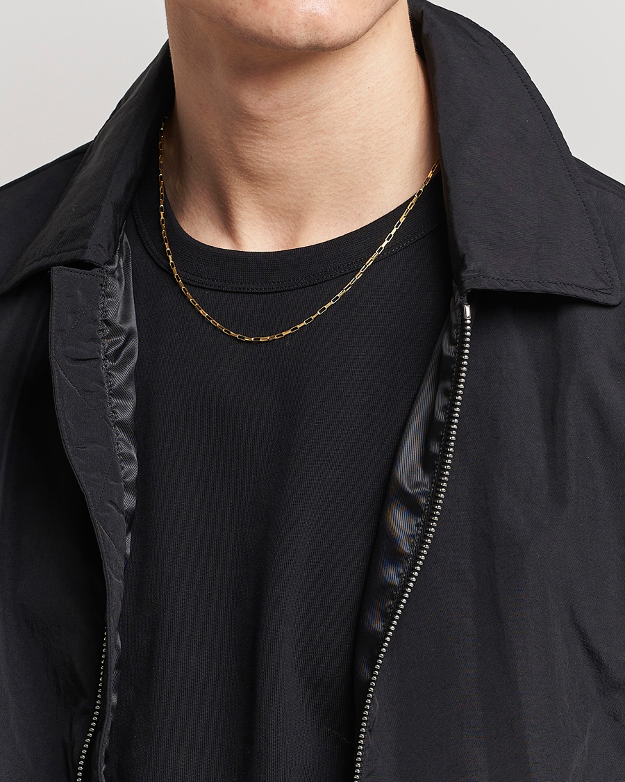 Homme | Tom Wood Billie Chain Necklace Gold | Tom Wood | Billie Chain Necklace Gold
