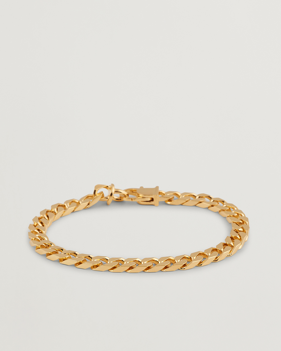 Homme | Tom Wood Frankie Bracelet Gold | Tom Wood | Frankie Bracelet Gold