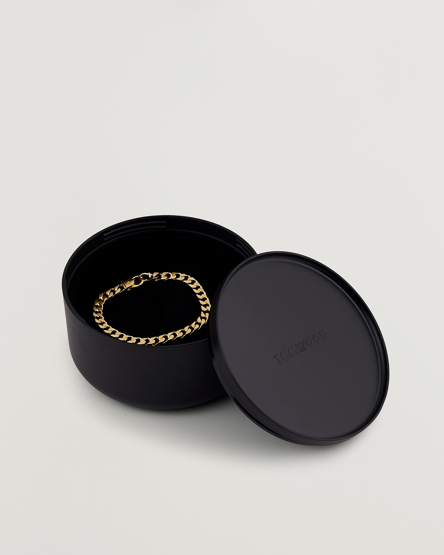 Homme | Tom Wood Frankie Bracelet Gold | Tom Wood | Frankie Bracelet Gold