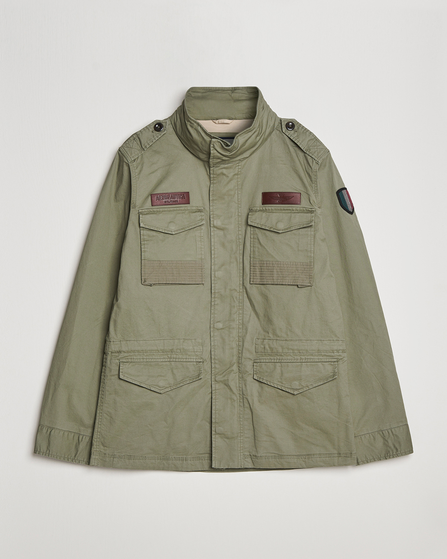 Homme | Manteaux Et Vestes | Aeronautica Militare | Field Jacket Green
