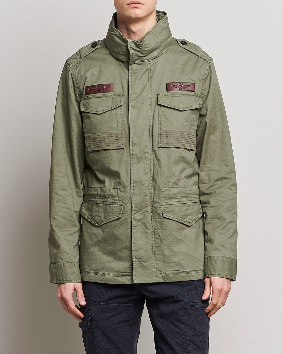 Homme | Manteaux Et Vestes | Aeronautica Militare | Field Jacket Green