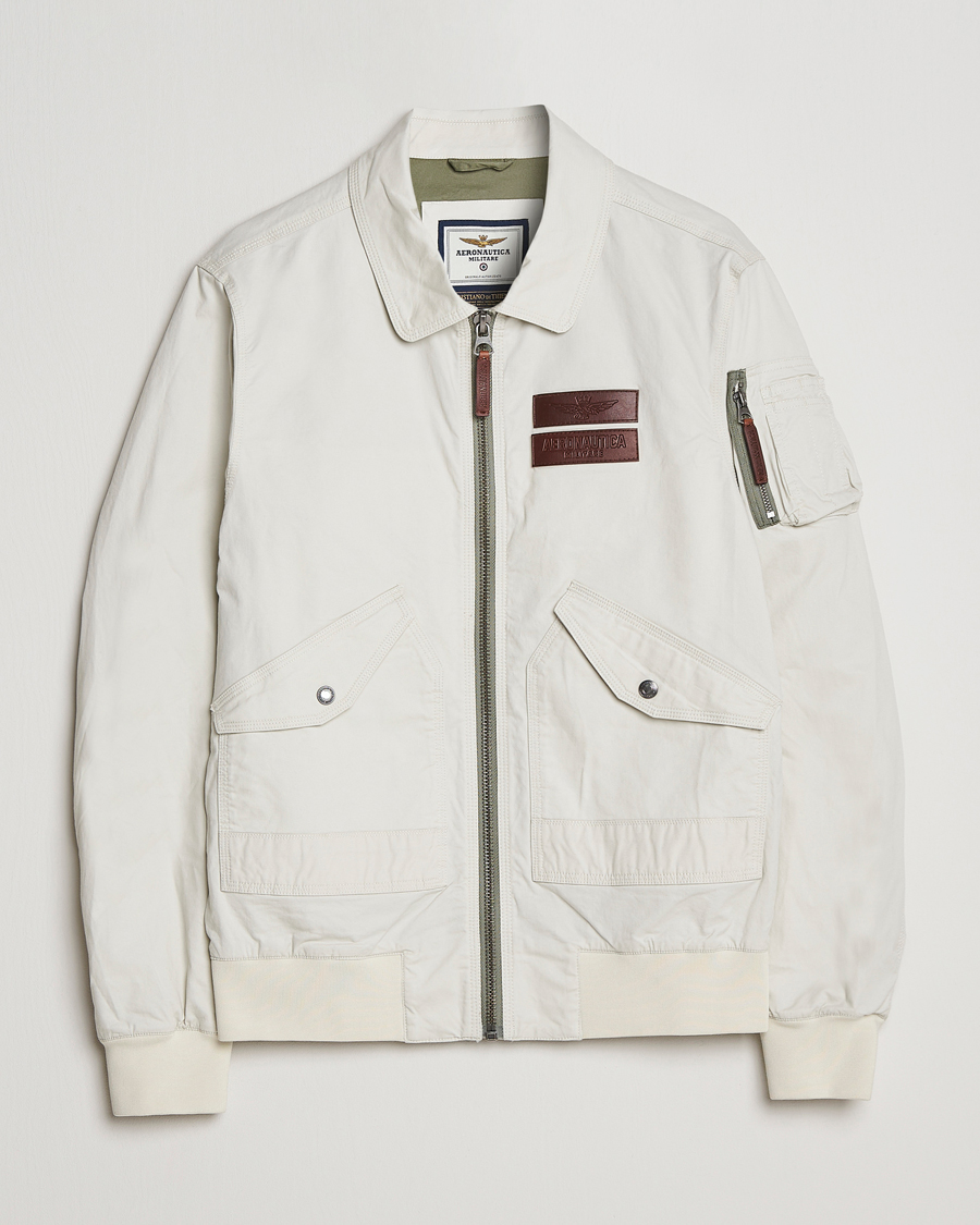 Homme | Manteaux Et Vestes | Aeronautica Militare | Pilot Bomber Jacket Ice