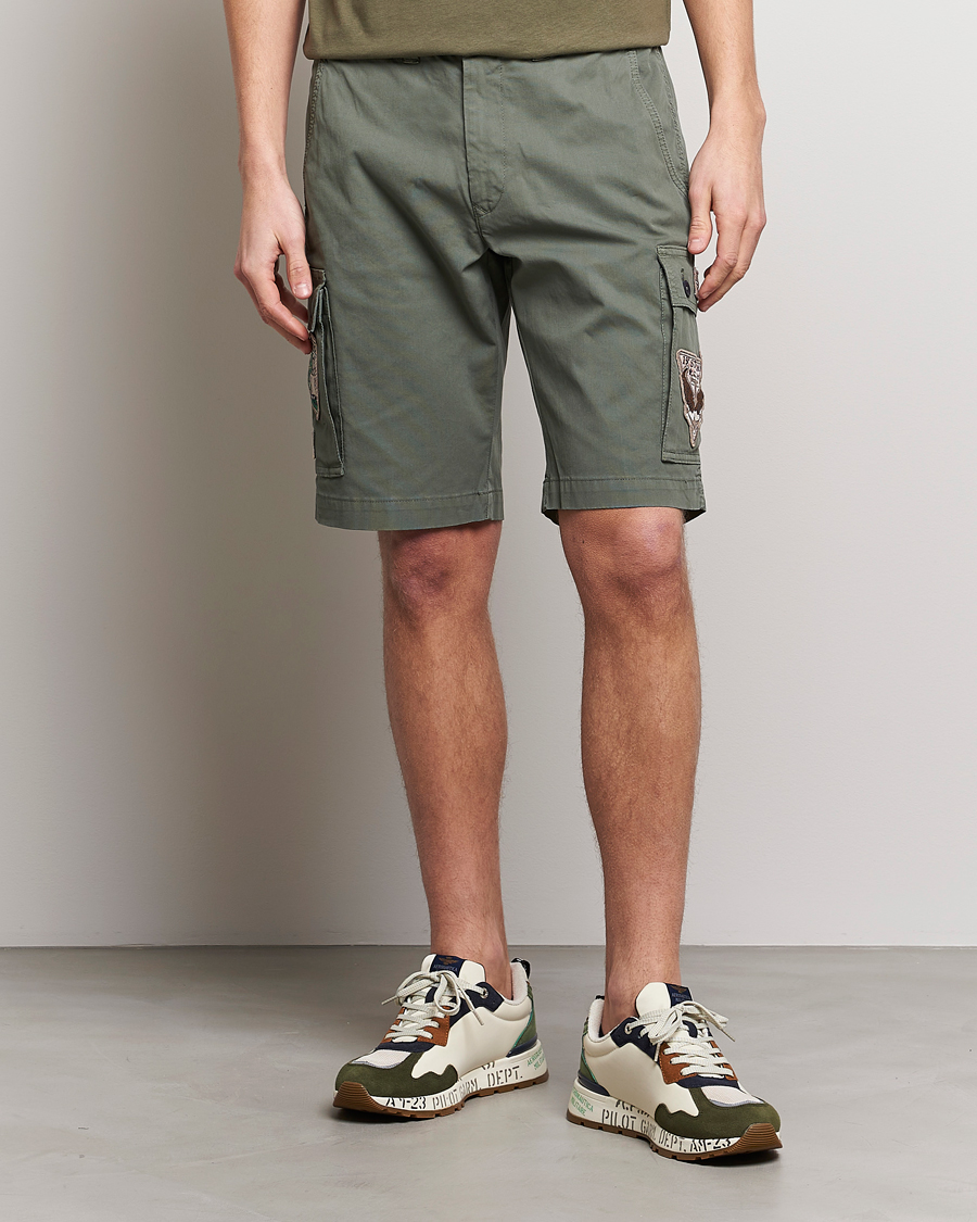 Homme | Shorts | Aeronautica Militare | Bermuda Tasconato Shorts Green