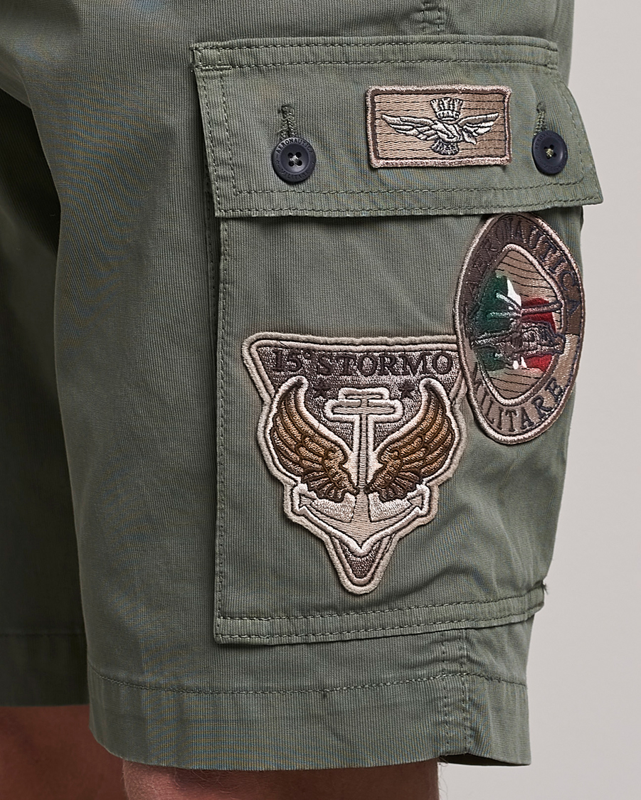Homme | Shorts | Aeronautica Militare | Bermuda Tasconato Shorts Green