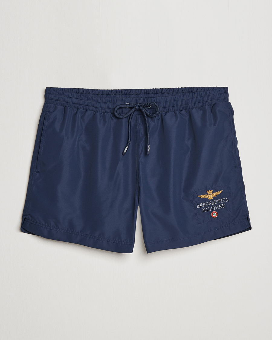 Homme | Maillots De Bain | Aeronautica Militare | Costume Swim Shorts Navy