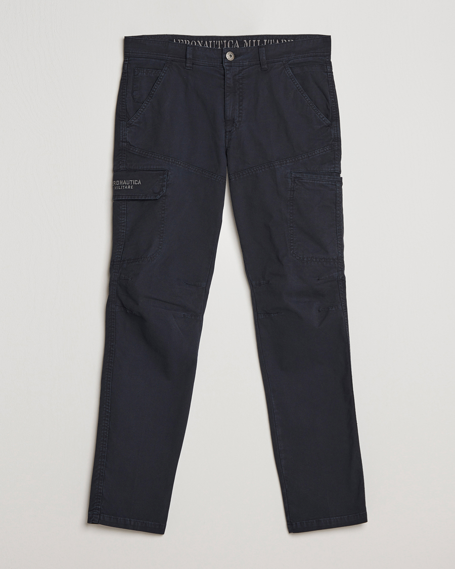 Homme | Pantalons | Aeronautica Militare | Stretch Cotton Pocket Pants Navy