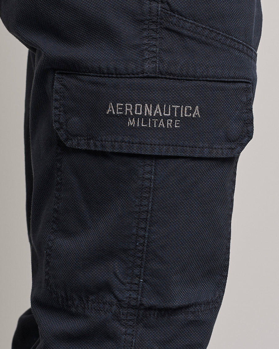 Homme | Pantalons | Aeronautica Militare | Stretch Cotton Pocket Pants Navy