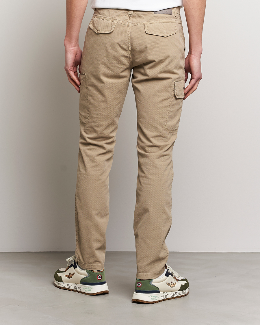 Homme | Pantalons | Aeronautica Militare | Stretch Cotton Pocket Pants Sand
