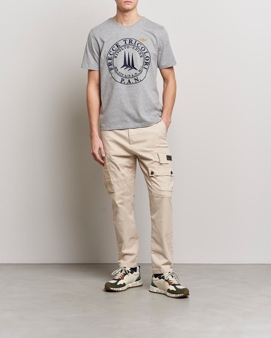Homme | Pantalons | Aeronautica Militare | Soft Twill Pocket Pants Plaster