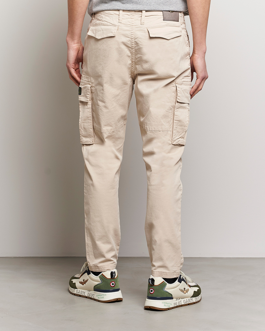 Homme | Pantalons | Aeronautica Militare | Soft Twill Pocket Pants Plaster