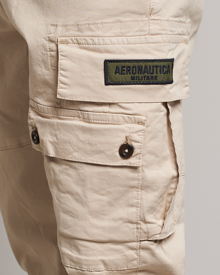 Homme | Pantalons | Aeronautica Militare | Soft Twill Pocket Pants Plaster
