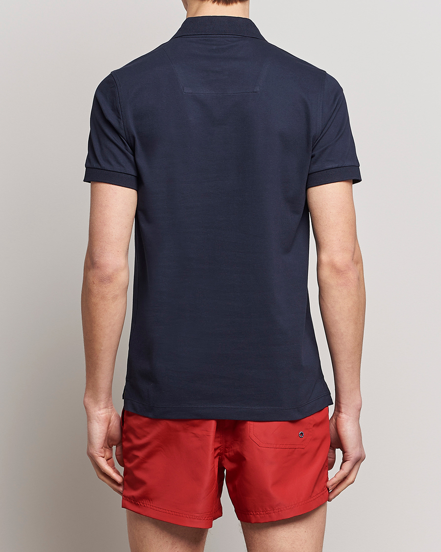 Homme | Polos | Aeronautica Militare | Stretch Cotton Polo Navy Blue