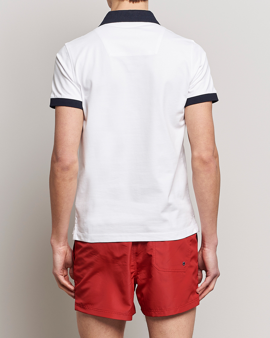 Homme | Polos | Aeronautica Militare | Stretch Cotton Polo Off White