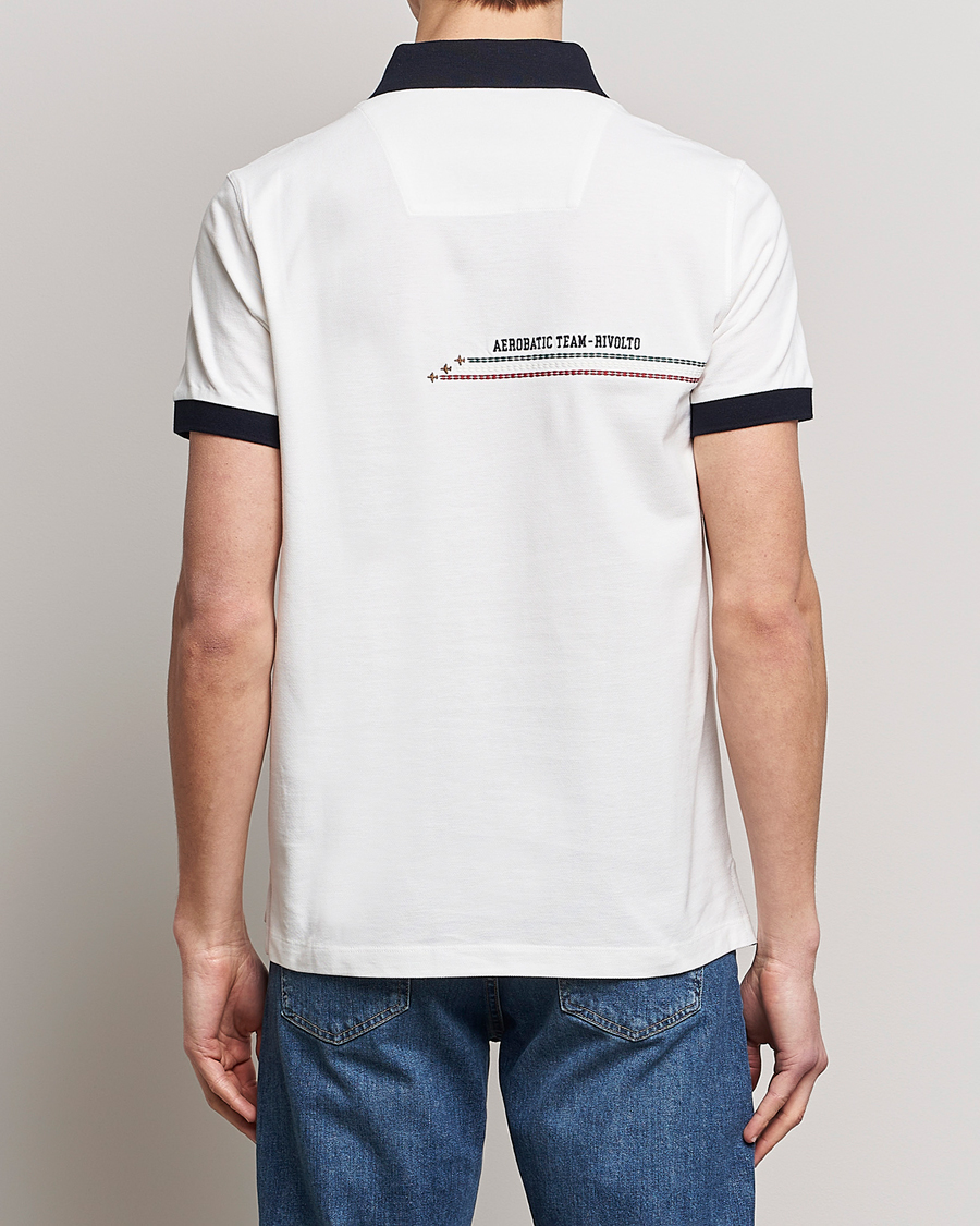 Homme | Polos | Aeronautica Militare | Contrast Collar Polo Off White