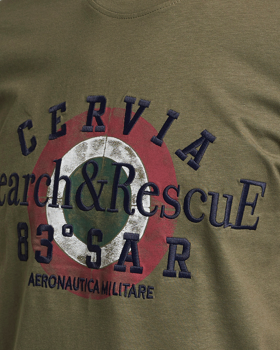 Homme | T-shirts | Aeronautica Militare | Cotton T-Shirt Green