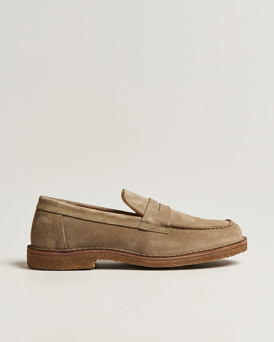 Homme | Astorflex Mokaflex Loafers Stone Suede | Astorflex | Mokaflex Loafers Stone Suede