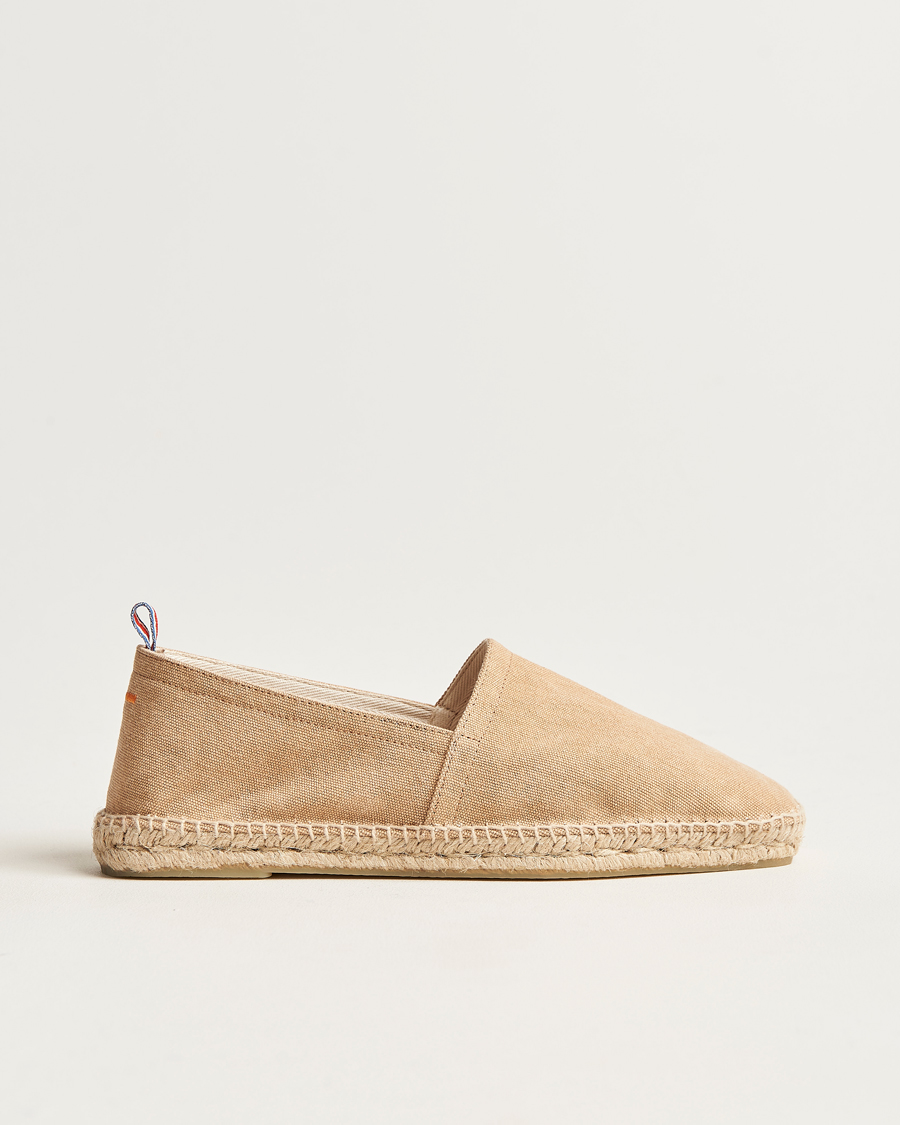 Homme | Castañer Pablo Washed Canvas Espadrilles Tostado | Castañer | Pablo Washed Canvas Espadrilles Tostado