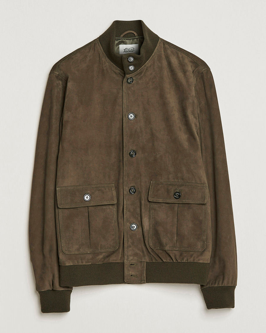 Homme | Manteaux Et Vestes | Valstar | Valstarino Suede Jacket Muschio