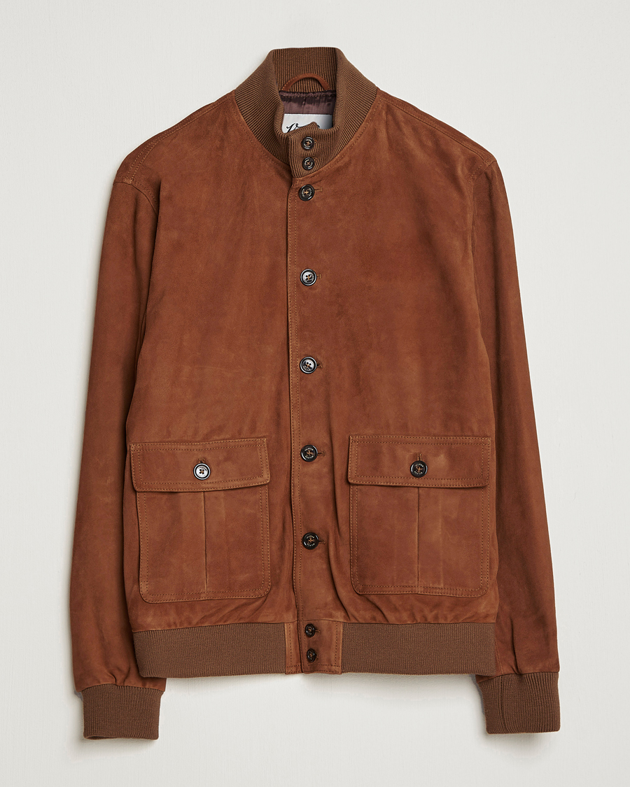 Homme | Manteaux Et Vestes | Valstar | Valstarino Suede Jacket Sandal