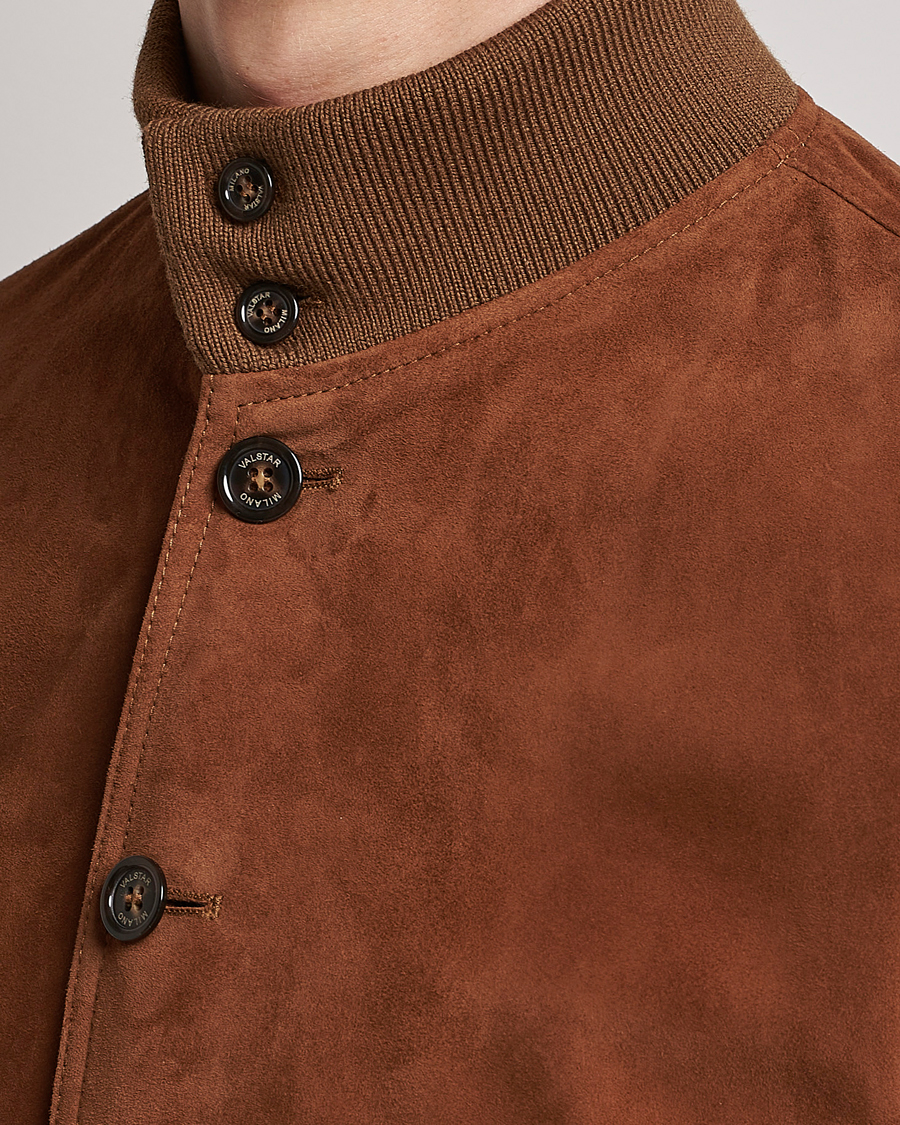 Homme | Manteaux Et Vestes | Valstar | Valstarino Suede Jacket Sandal