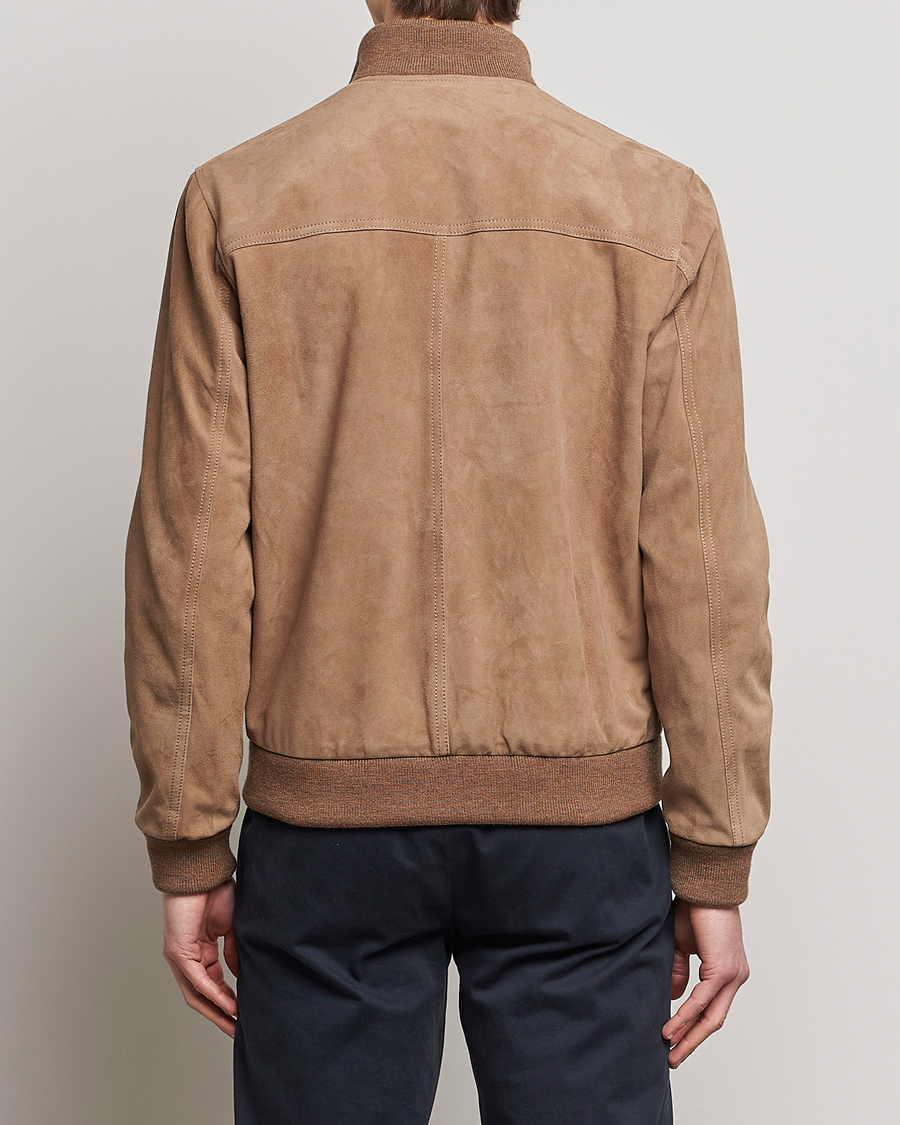 Homme | Manteaux Et Vestes | Valstar | Valstarino Suede Jacket Light Beige