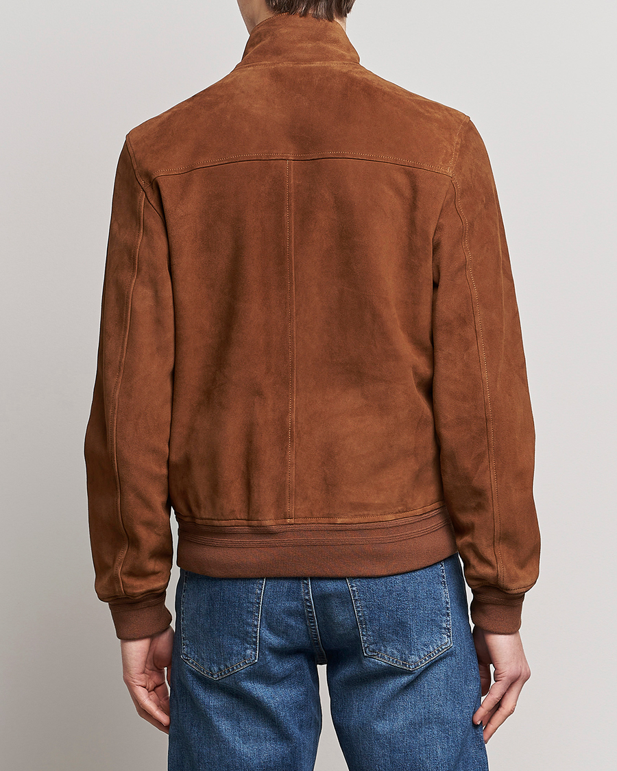 Homme | Manteaux Et Vestes | Valstar | Suede Zip Blouson Sandal