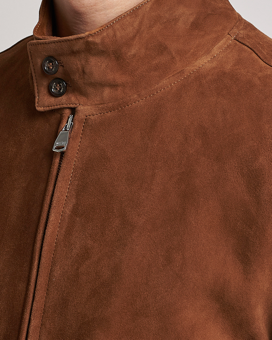 Homme | Manteaux Et Vestes | Valstar | Suede Zip Blouson Sandal