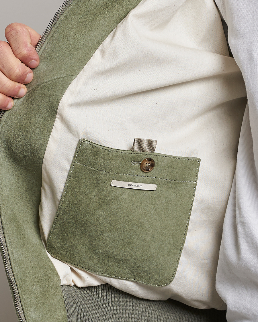 Homme | Manteaux Et Vestes | Valstar | Suede Zip Blouson Cardo