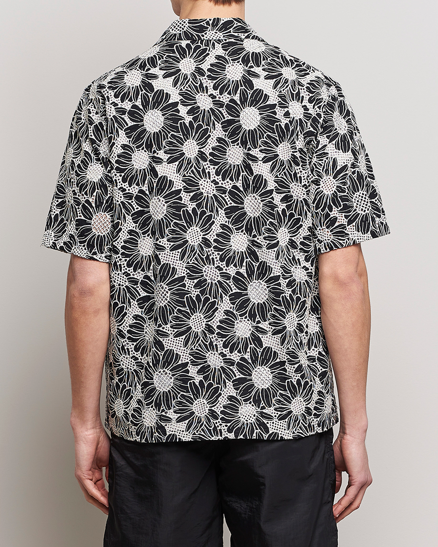 Homme | Chemises | Sunflower | Cayo Floral Short Sleeve Shirt Black
