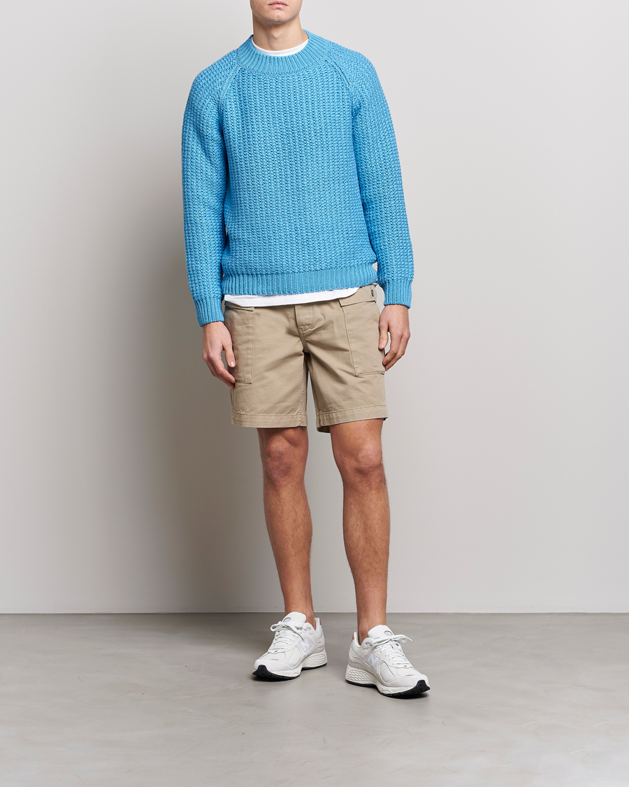 Homme | Pulls Et Tricots | Sunflower | Tape Heavy Sweater Blue