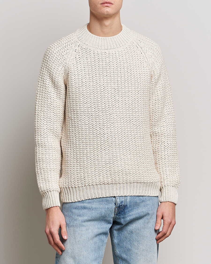 Homme | Pulls Et Tricots | Sunflower | Tape Heavy Sweater Off White