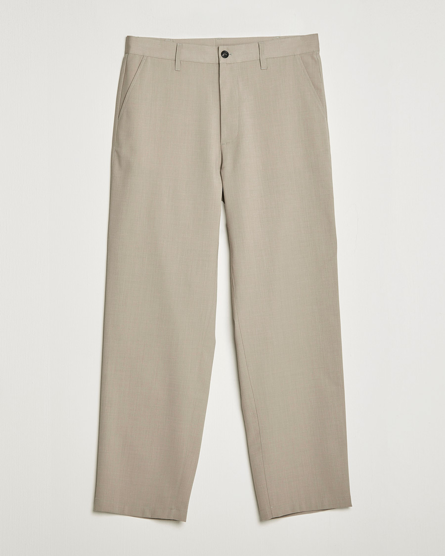Homme | Pantalons | Sunflower | Soft Wool Trousers Khaki