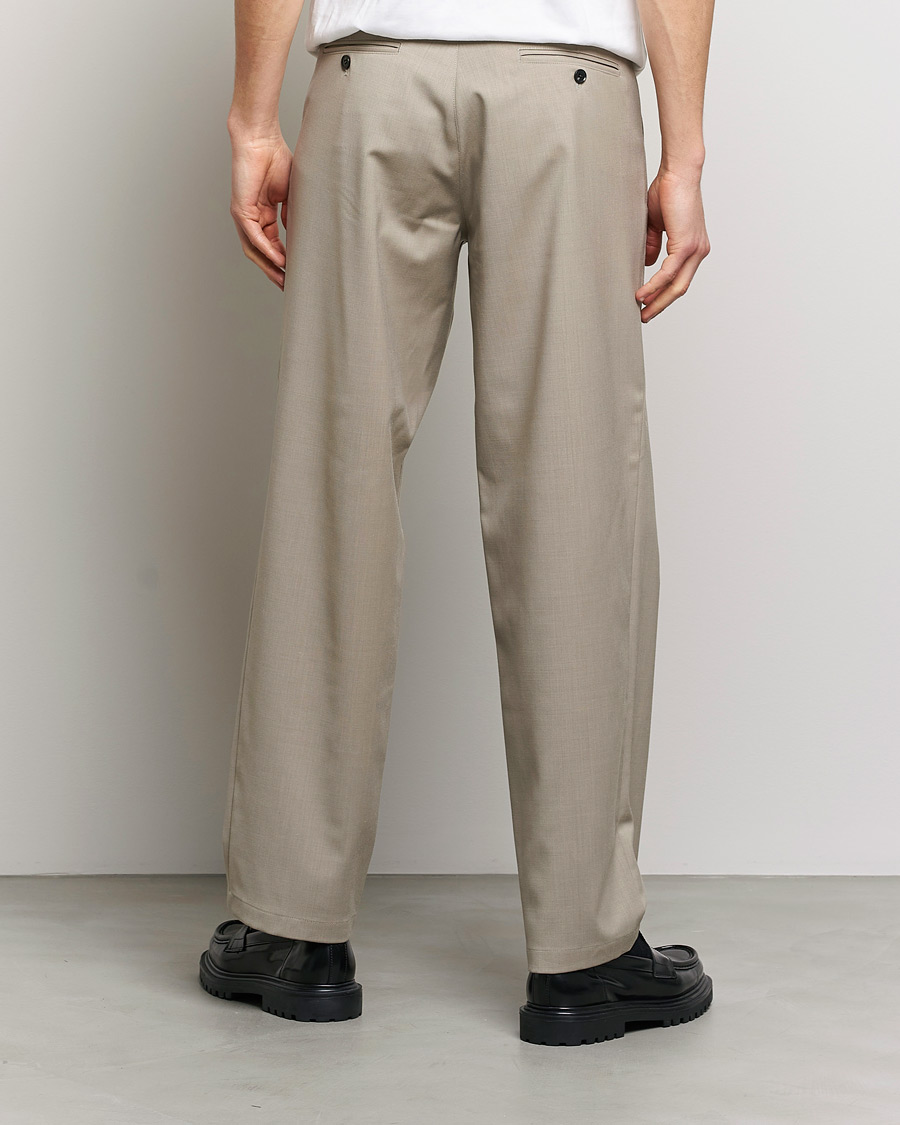 Homme | Pantalons | Sunflower | Soft Wool Trousers Khaki