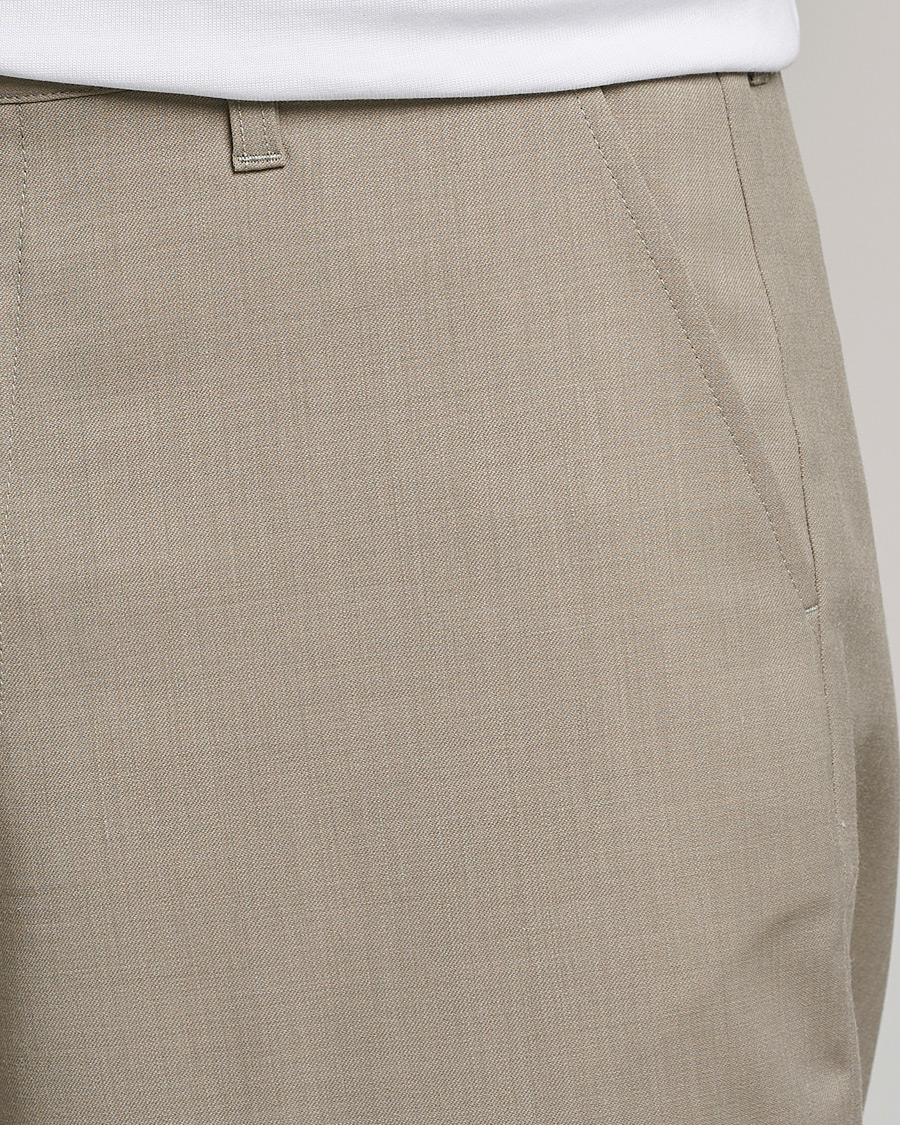 Homme | Pantalons | Sunflower | Soft Wool Trousers Khaki