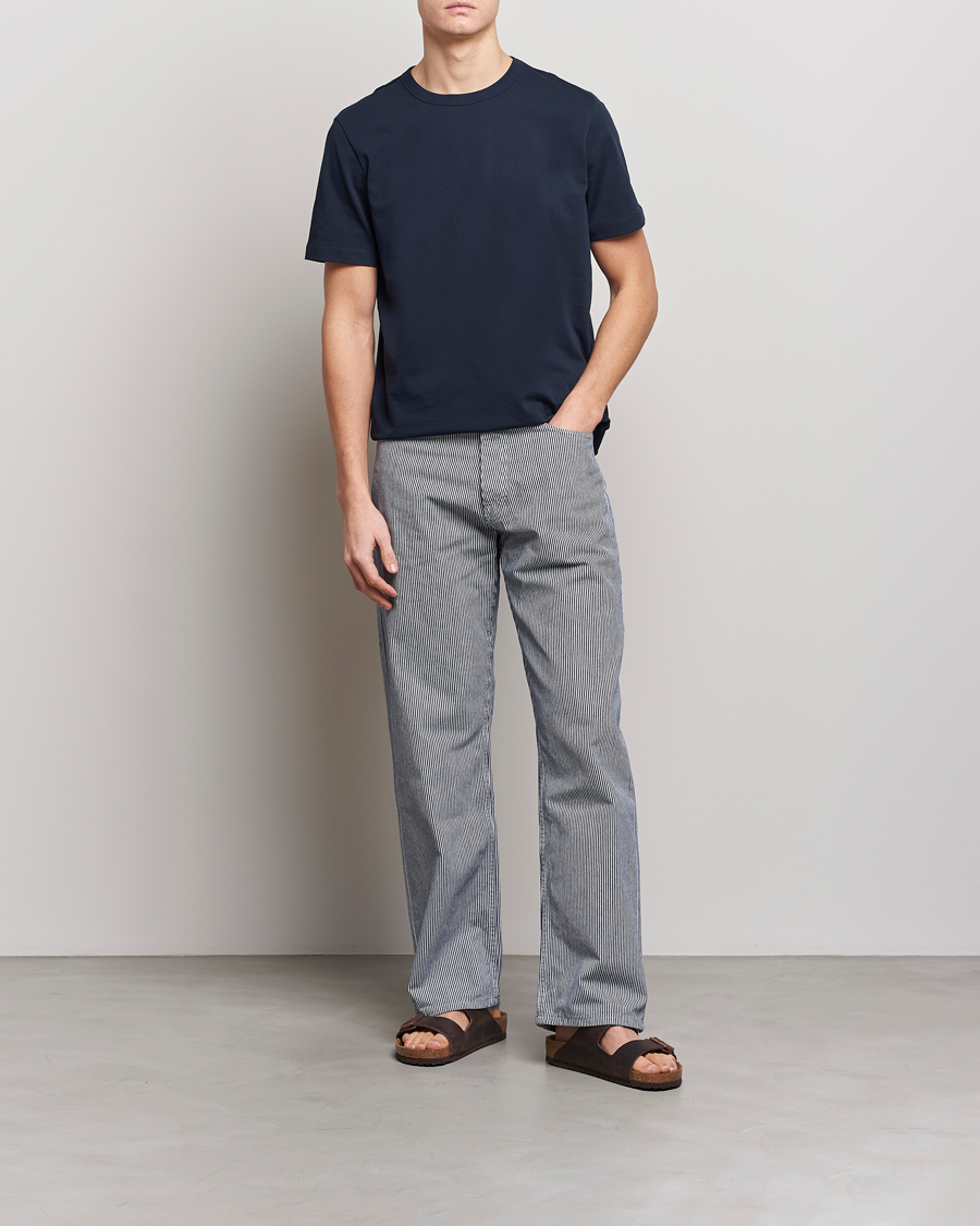 Homme | Pantalons | Sunflower | Loose 5-Pocket Pants Hickory Stripe
