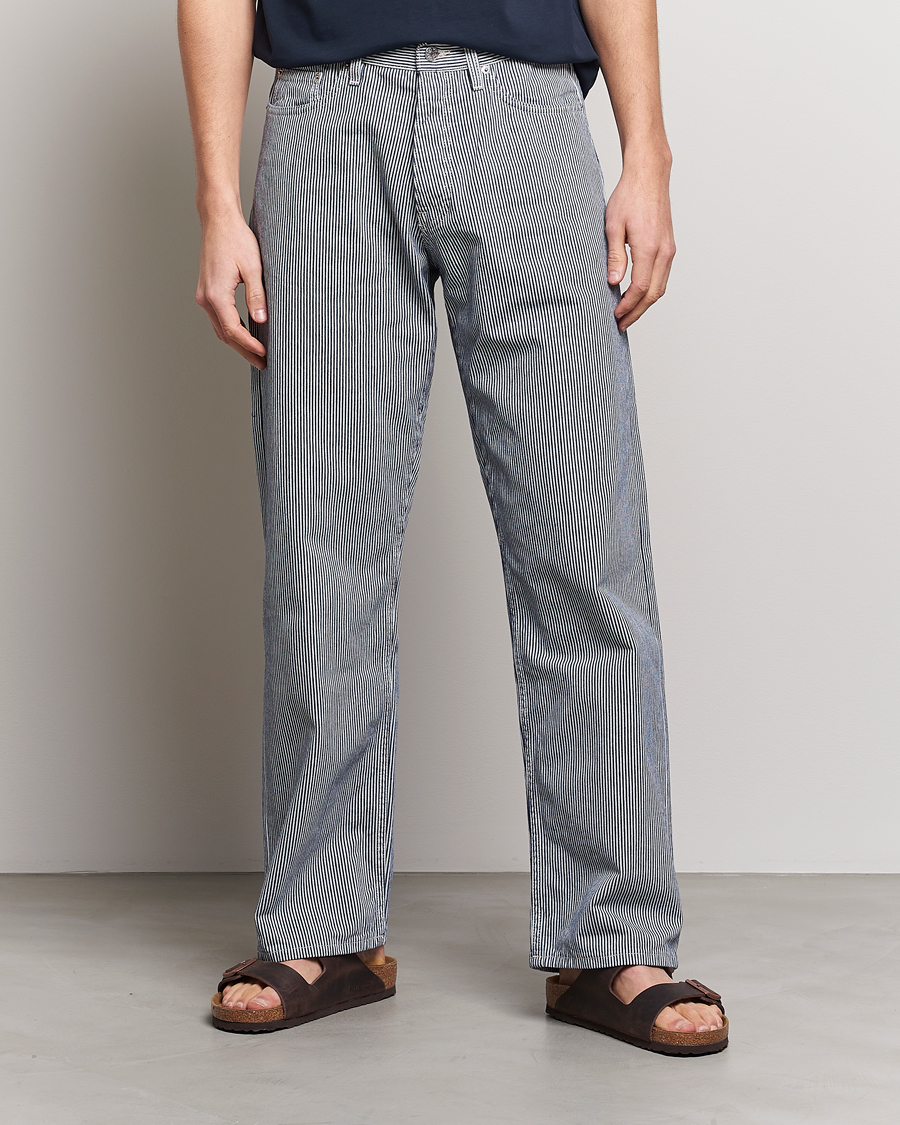 Homme | Pantalons | Sunflower | Loose 5-Pocket Pants Hickory Stripe